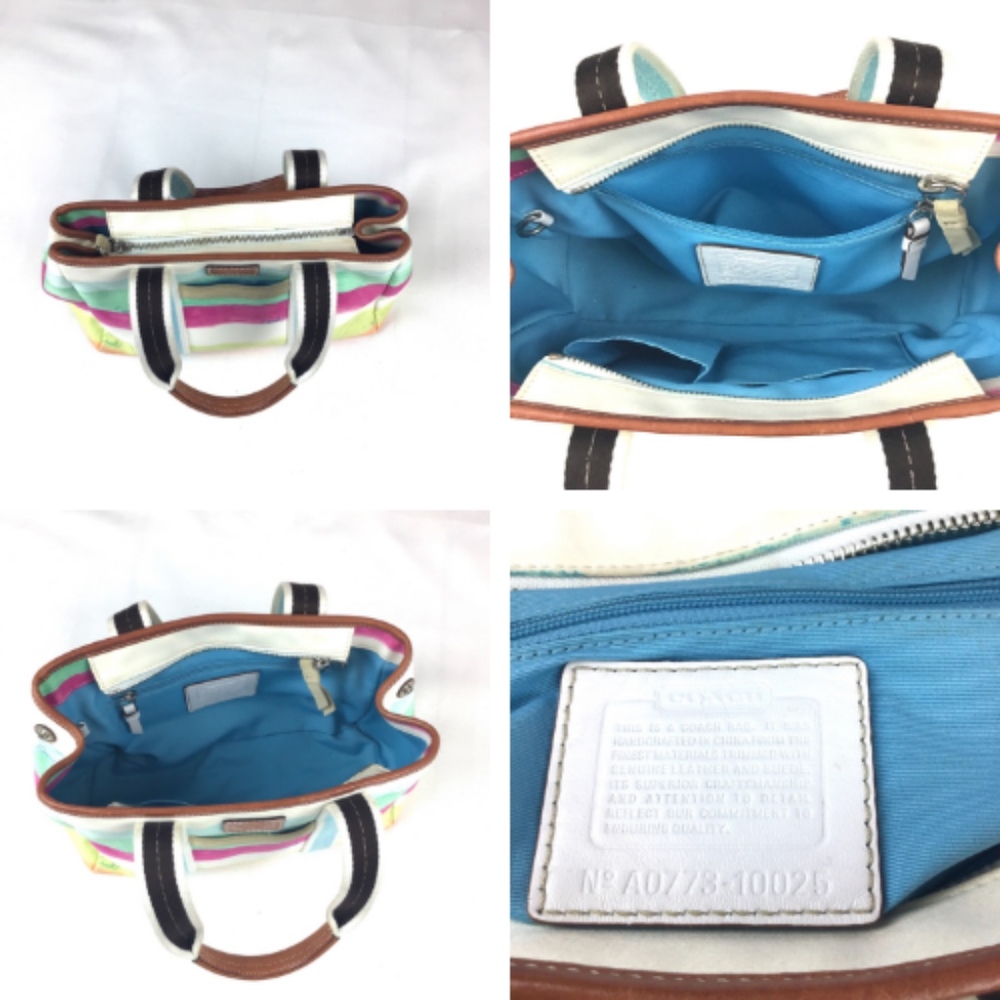 Coach Hampton Watercolor Purse & Wristlet - Picture 3 of 10